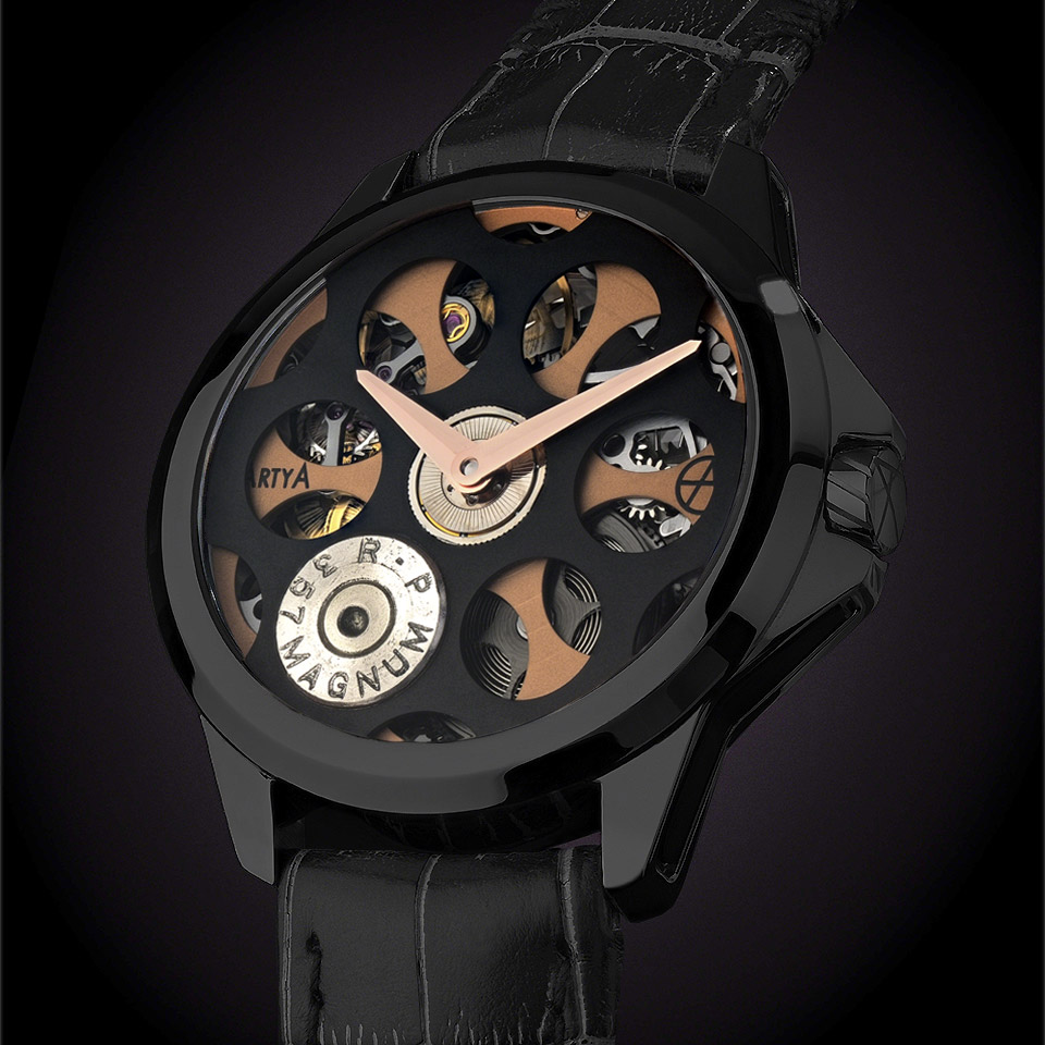 ArtyA Russian Roulette A1 Black and ArtyOr Luxury Watch