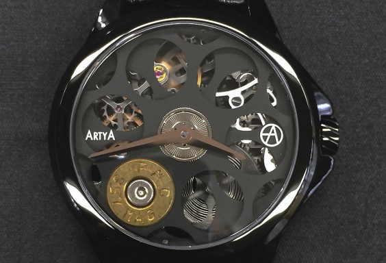 ArtyA Russian Roulette A1 Black Luxury Watch