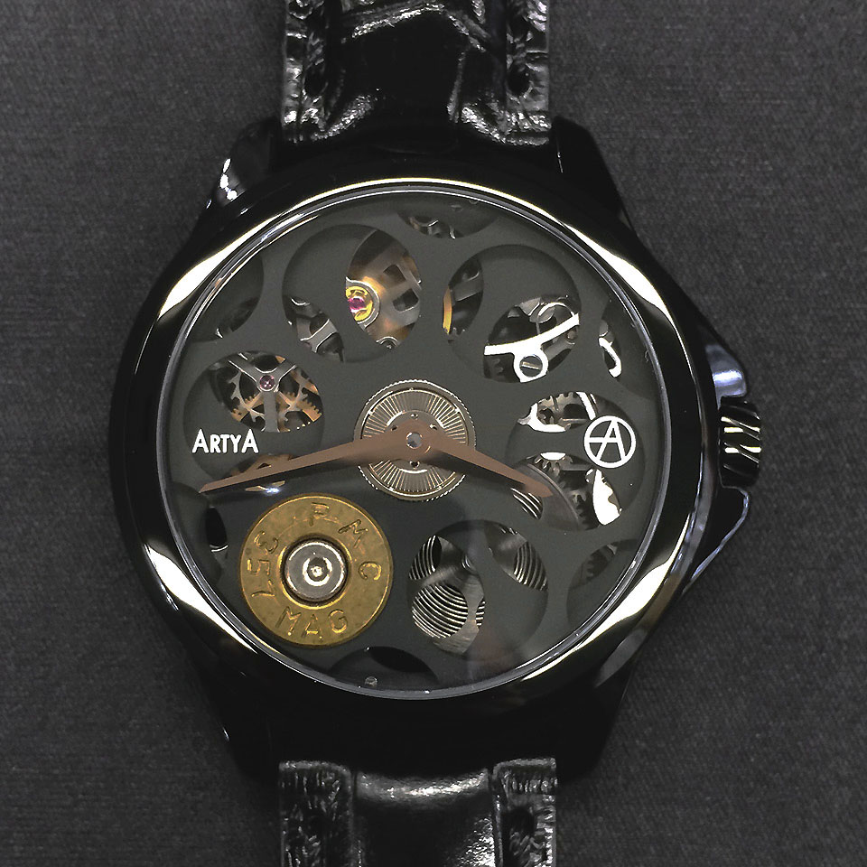 ArtyA Russian Roulette A1 Black Luxury Watch
