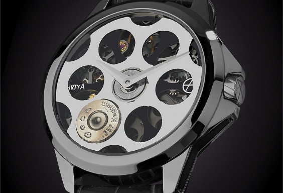 ArtyA Russian Roulette Desert Eagle Steel Luxury Watch