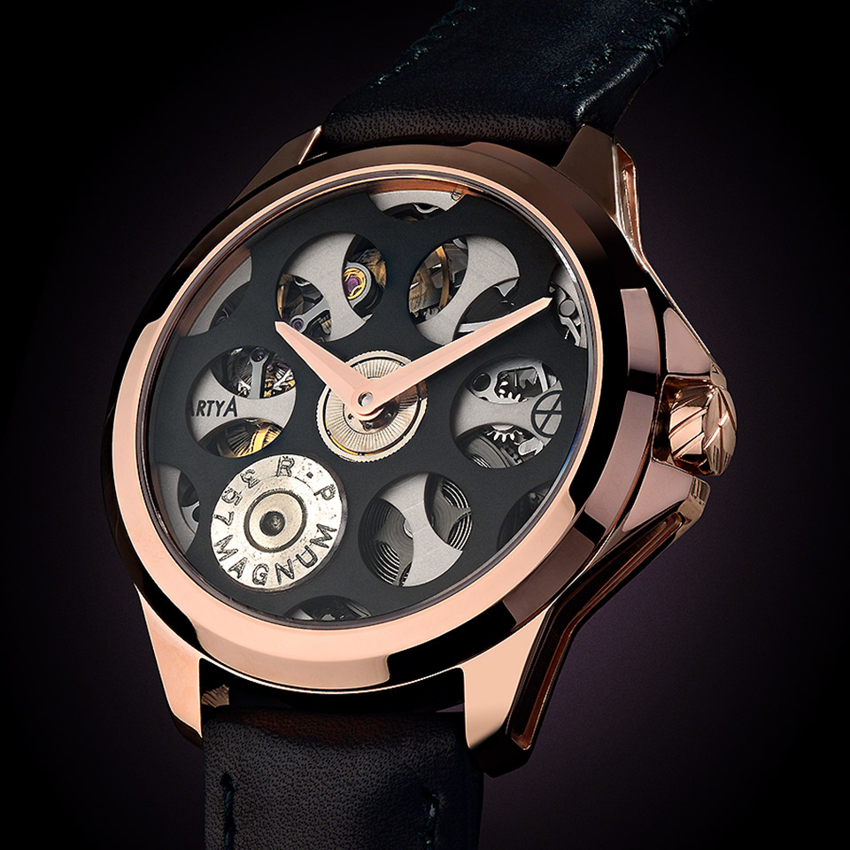 ArtyA Russian Roulette Full Gold 18K Luxury Watch