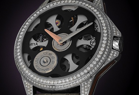 ArtyA Russian Roulette Desert Eagle Set Diamonds Watch