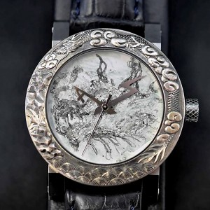 ArtyA luxury art watch Dragon3