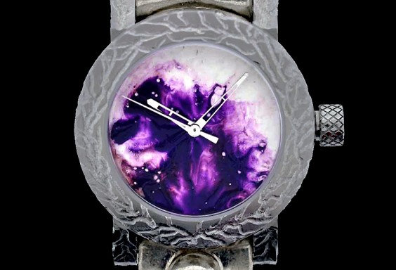 スカル時計 ArtyA Liquid Dial2
