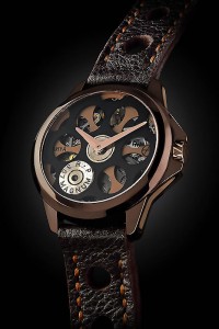 2015年 新作 スケルトン時計 ArtyA Russian Roulette Chocolate1