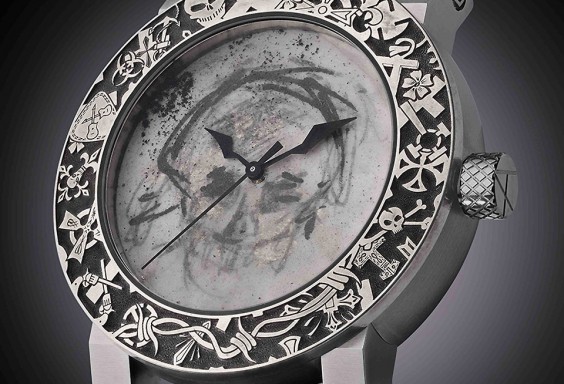 高級時計ブランド アーティアのスカル時計