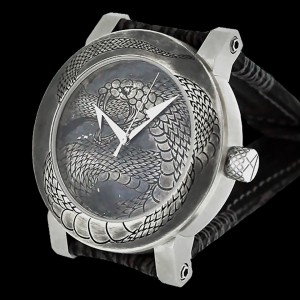 ArtyA luxury art watch Snake