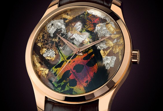 高級時計ブランド アーティアの18Kゴールドウォッチ Precious Butterfly2