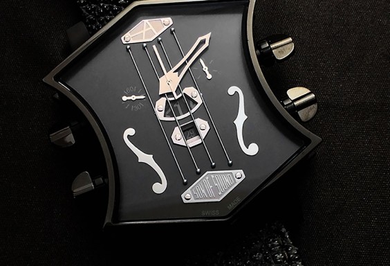 ArtyA Guitar Watch Bぁｃｋ