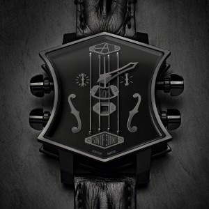 アーティアのギターウォッチにオールブラックの新作 Black Betty が登場