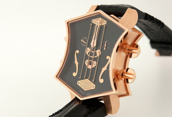 ArtyA Guitar Watch 18K Pink Gold