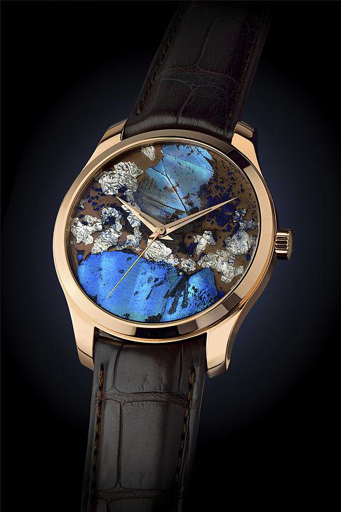 バーゼル新作時計 本物の蝶の羽を使用したアートウォッチ Precious Butterfly1