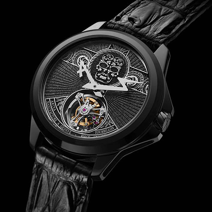 ArtyA Arabesque Skull Tourbillon